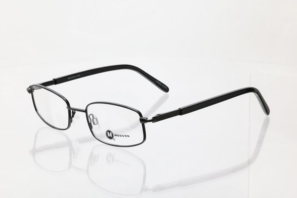 Modern Jazz Black 52-18-140mm Eyeglass FRAMES ONLY - NEW/WITHOUT TAGS